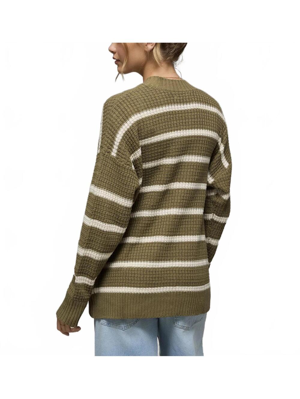 AE Open Knit Cardigan American Eagle NWT Washed Olive XS - Picture 2 of 9